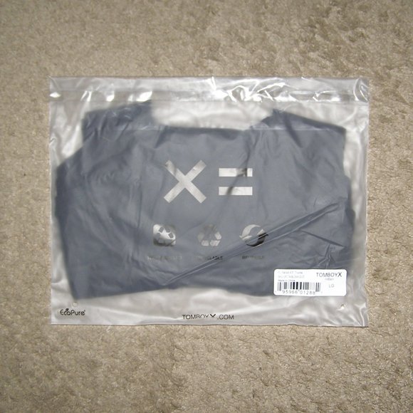 NEW size L TomboyX brand First Line Period 4.5" Trunks Black (1pc) - Picture 8 of 11